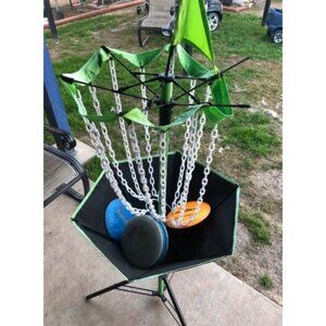 Disc Golf Baskets Portable Disc Golf Target with Chains Included